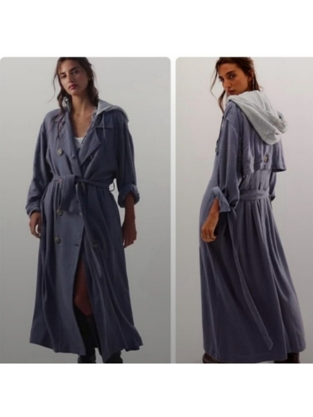 Free People Charlie Trench Coat M